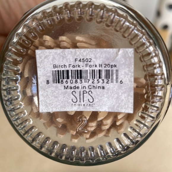 Santa Barbara DS Sips appetizer forks set of 20 new in package - Picture 2 of 3